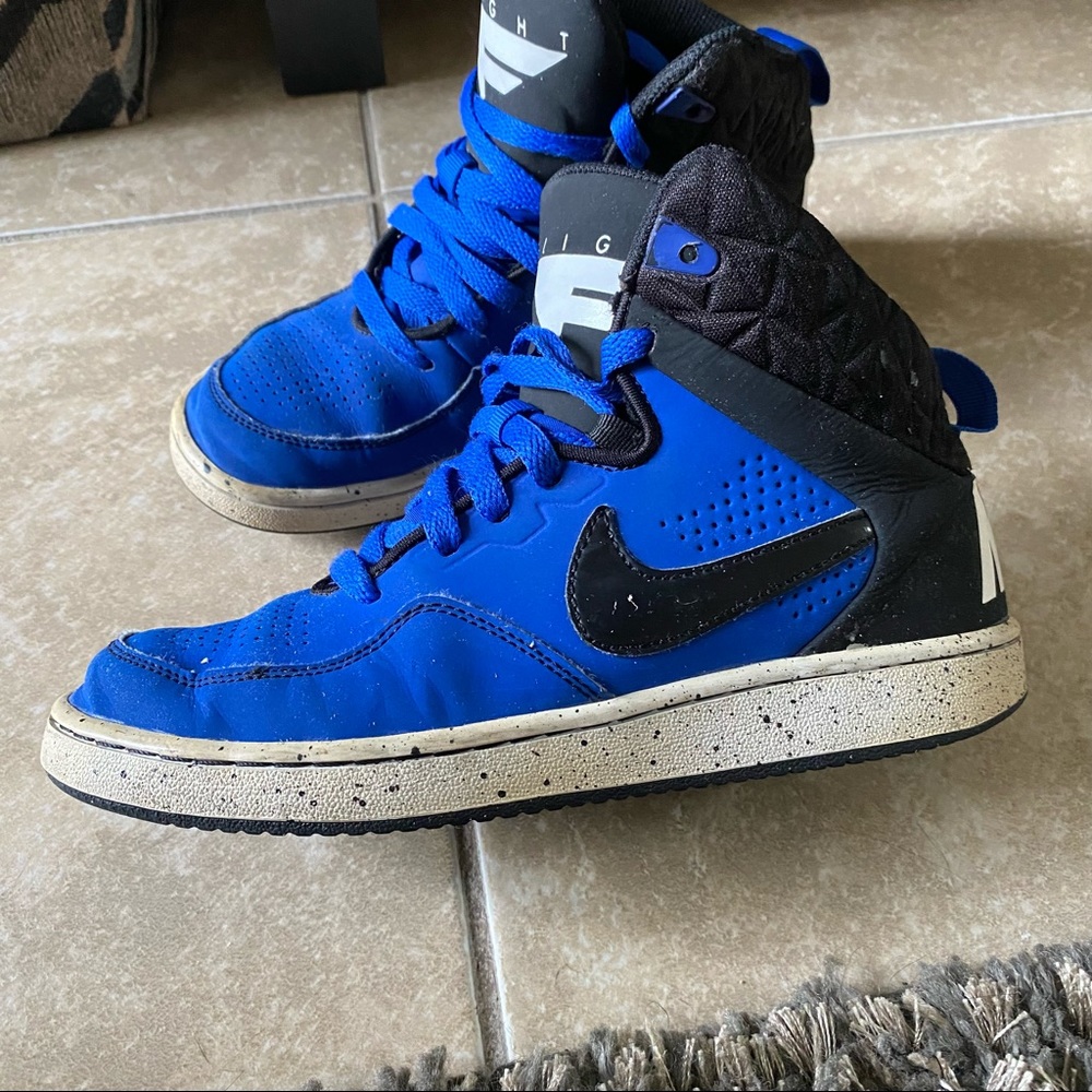 Nike First Flight GS Black Blue Speckled Youth US 5Y